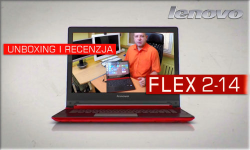 Laptop Lenovo Flex 2-14 - Najładniejszy konwertowalny notebook dla kobiet - Unboxing Recenzja