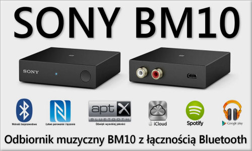 Sony MB10 Bluetooth Music Receiver - Odbiornik muzyczny z łącznością bezprzewodową BT. Unboxing PL